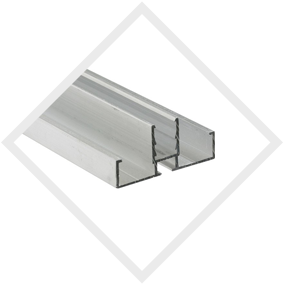 VT Plastics polycarbonate, profil aluminium